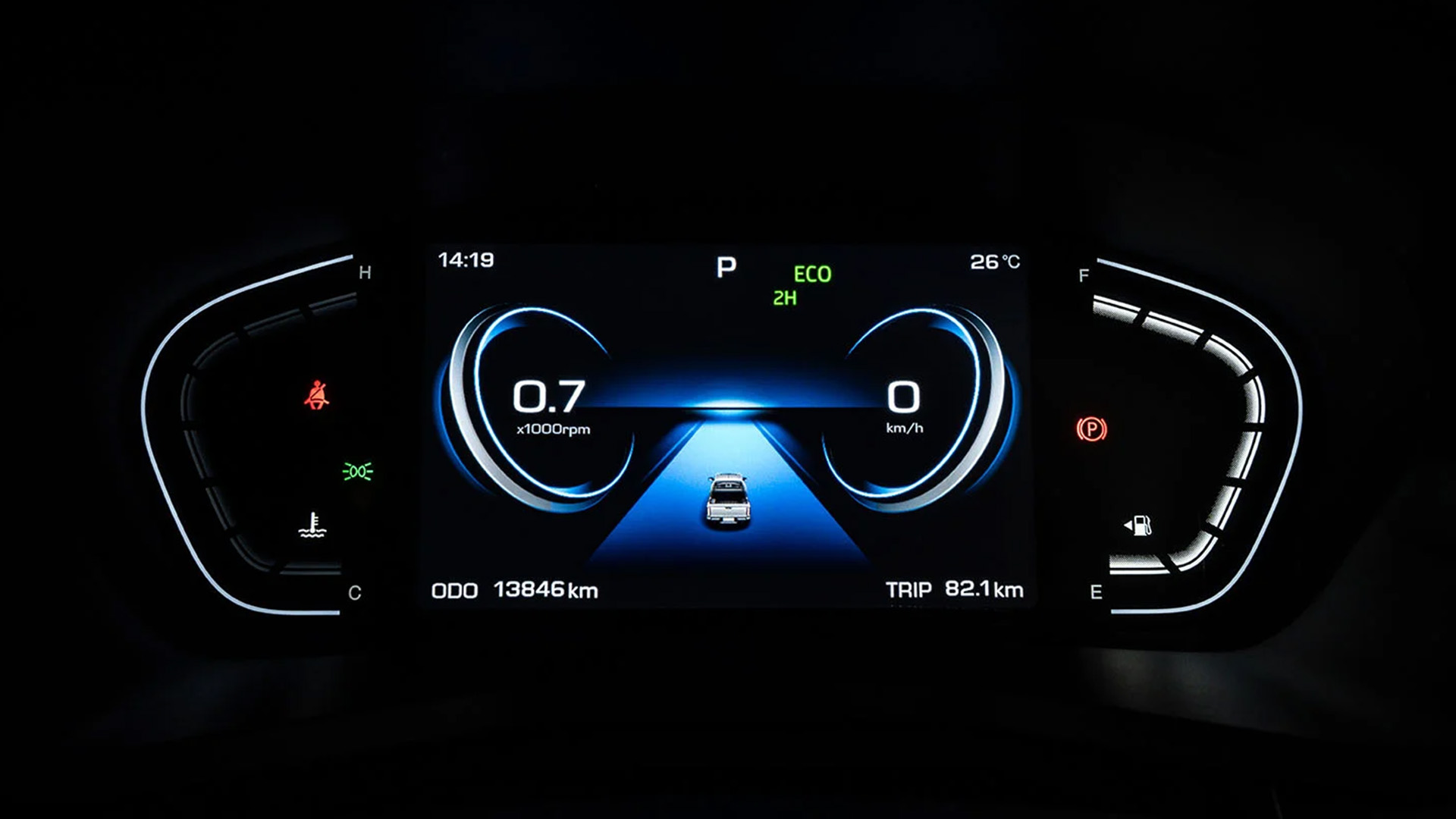 Panel de Instrumentos Digital de 7"